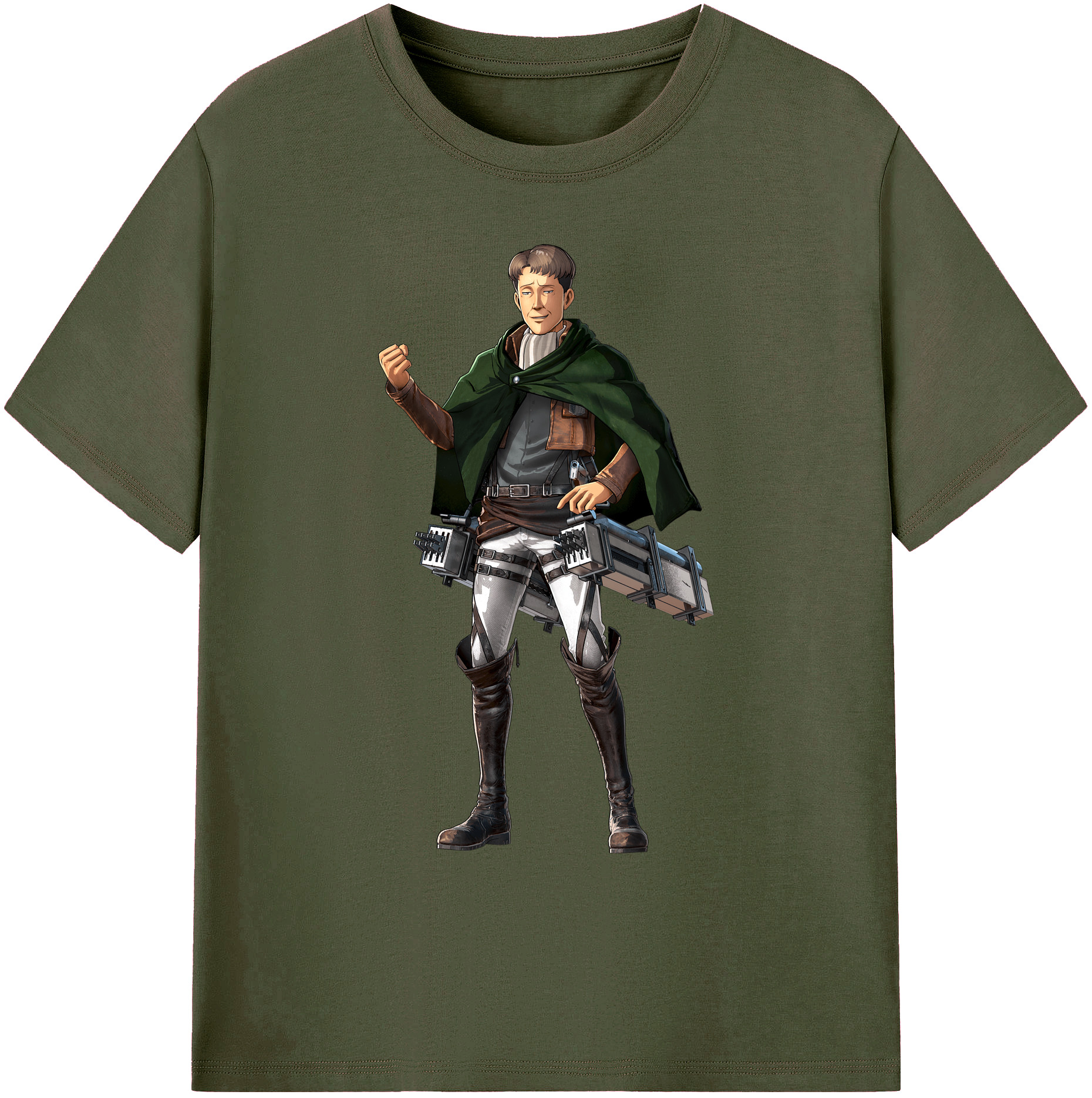 （画像用） 進撃の巨人 Attack on Titan 綿100％ メンズ半袖Tシャツ｜肌触りやわらか＆通気性